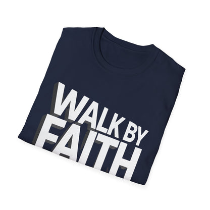 Walk By Faith T-Shirt — Womens/Mens Faith Graphic Tee