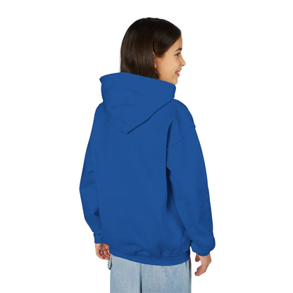 Youth Hoodie — "God Shield" Faith Graphic Pullover