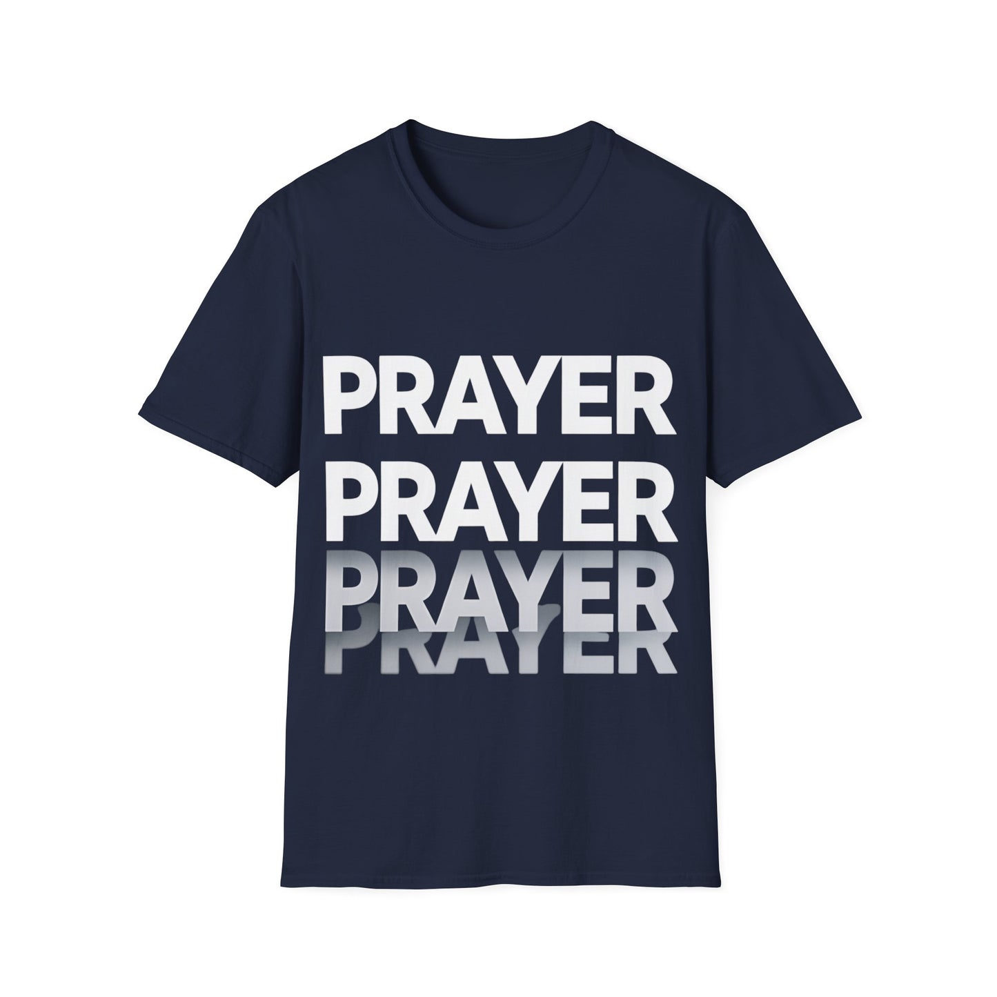 Prayer Repeat T-Shirt | Bold Spiritual Graphic Tee Gift