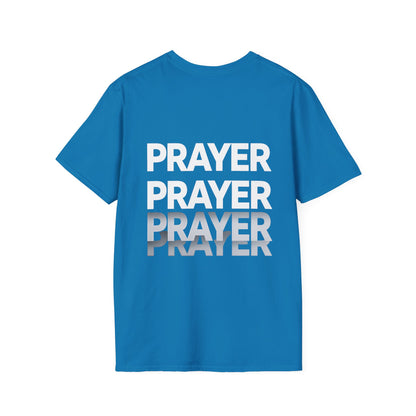 Prayer Repeat T-Shirt | Bold Spiritual Graphic Tee Gift