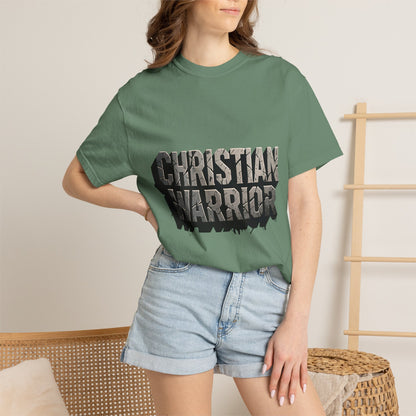 Christian Warrior T-Shirt — Bold Faith Graphic Tee