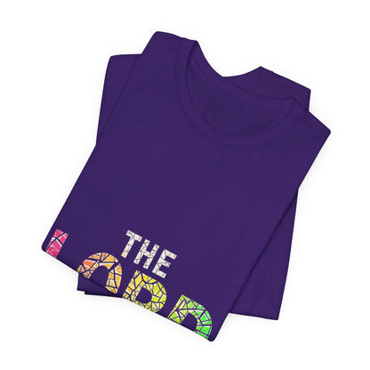 The LORD multicolor mosaic Tee | T-Shirt, Christian faith typography