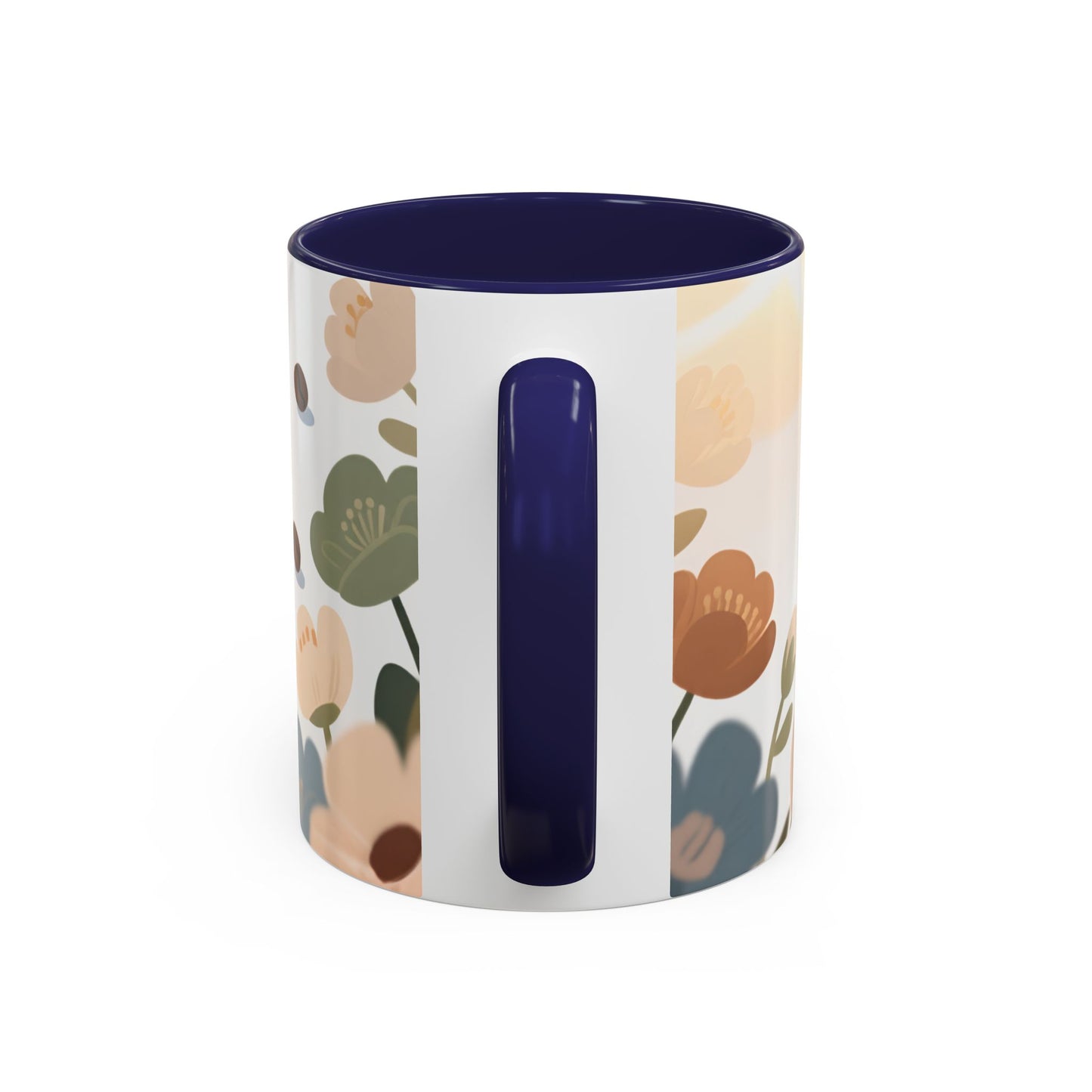 Prayer Then Coffee Mug — Christian Scripture Coffee Cup (1 Thessalonians 5:17) (Multi Color )