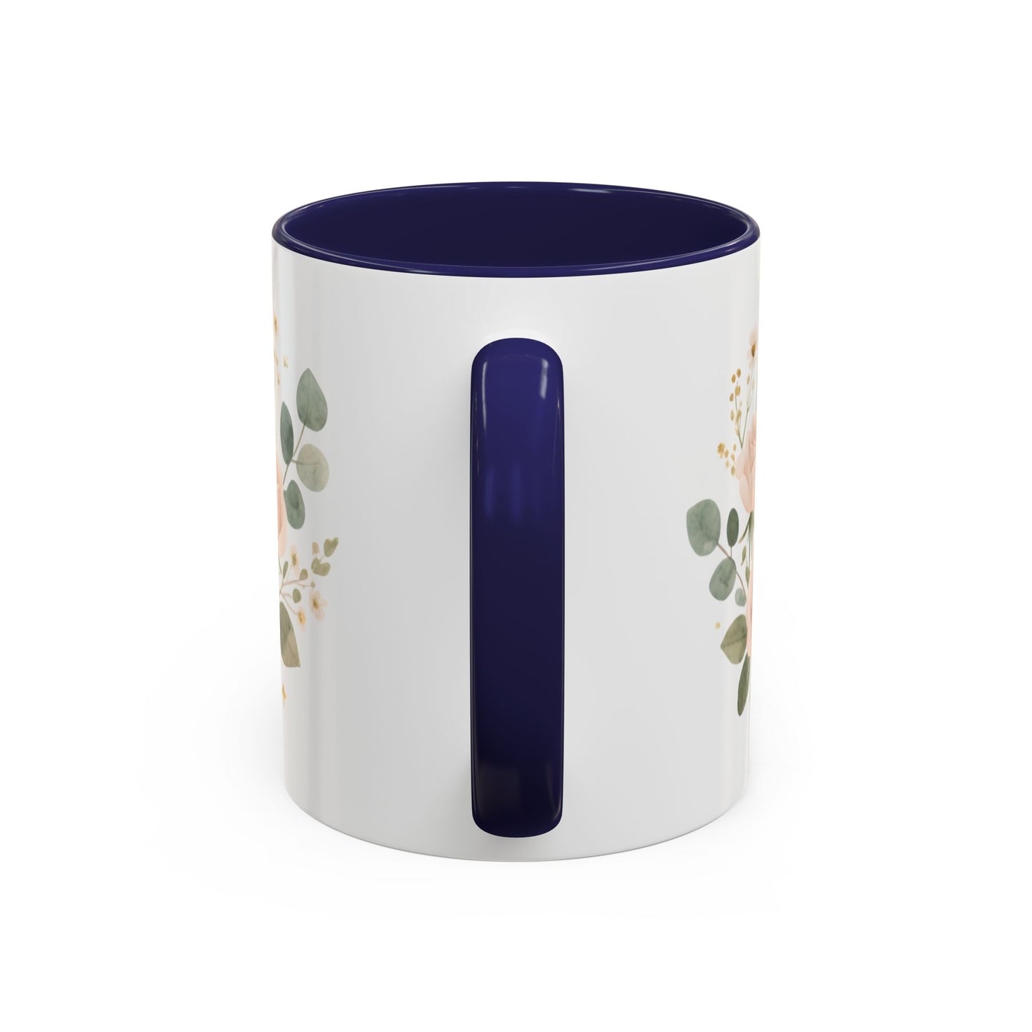Christian Coffee Mug - "God Says You Are" Floral Inspirational Mug (11/15oz)