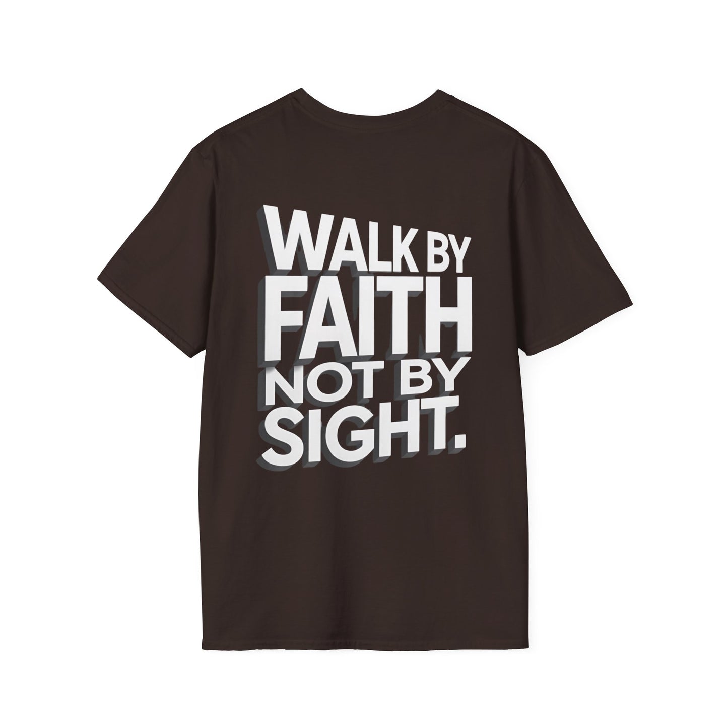 Walk By Faith T-Shirt — Womens/Mens Faith Graphic Tee