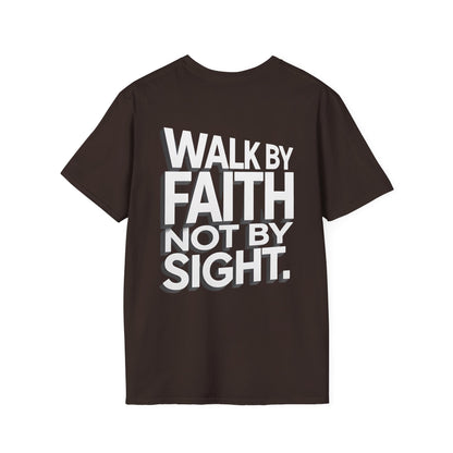 Walk By Faith T-Shirt — Womens/Mens Faith Graphic Tee