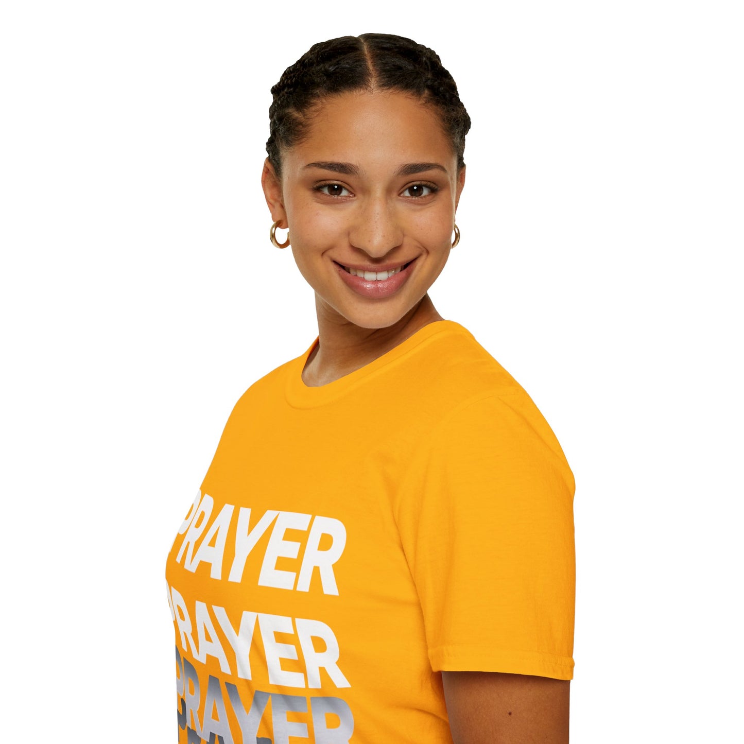Prayer Repeat T-Shirt | Bold Spiritual Graphic Tee Gift