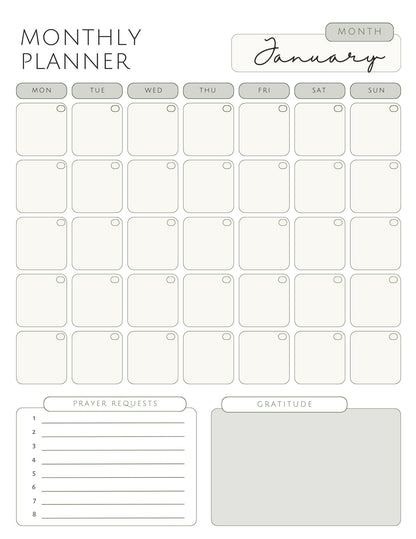 Dandelion Edition Digital Planner