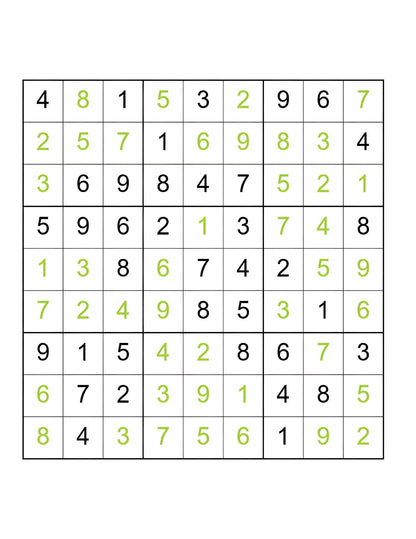 Medium Sudoku Challenge 9×9 Puzzles for Growing Skills | Ebook Digital Download 8.5 x 11 PDF