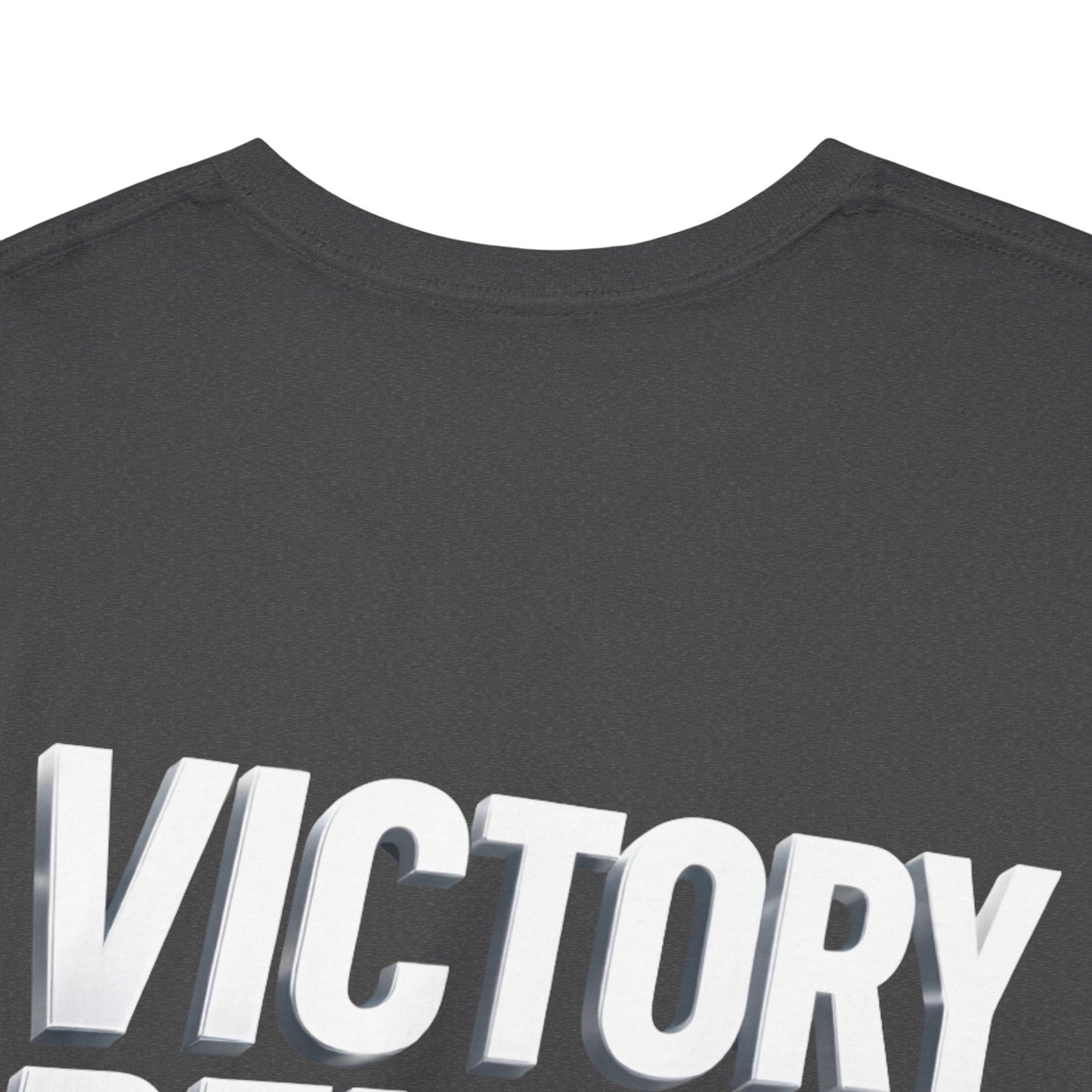 Victory Belongs to Jesus T-Shirt — Heavyweight Christian Faith Tee