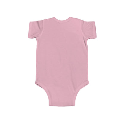 Infant Bodysuit — "Jesus Loves Me" Moon & Lamb Newborn Onesie