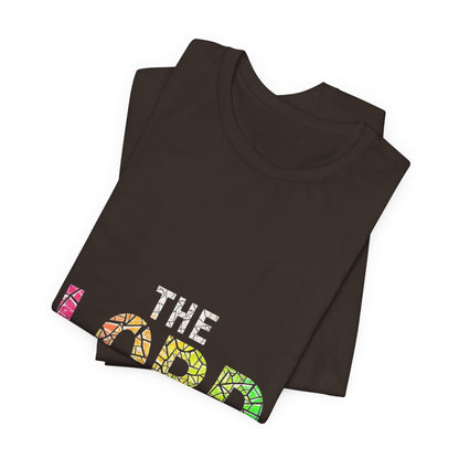 The LORD multicolor mosaic Tee | T-Shirt, Christian faith typography