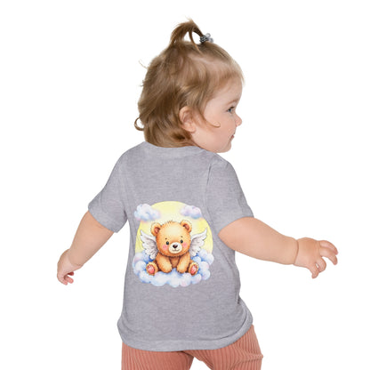Baby T-Shirt — Personalized "God's Little Angel" Teddy Design