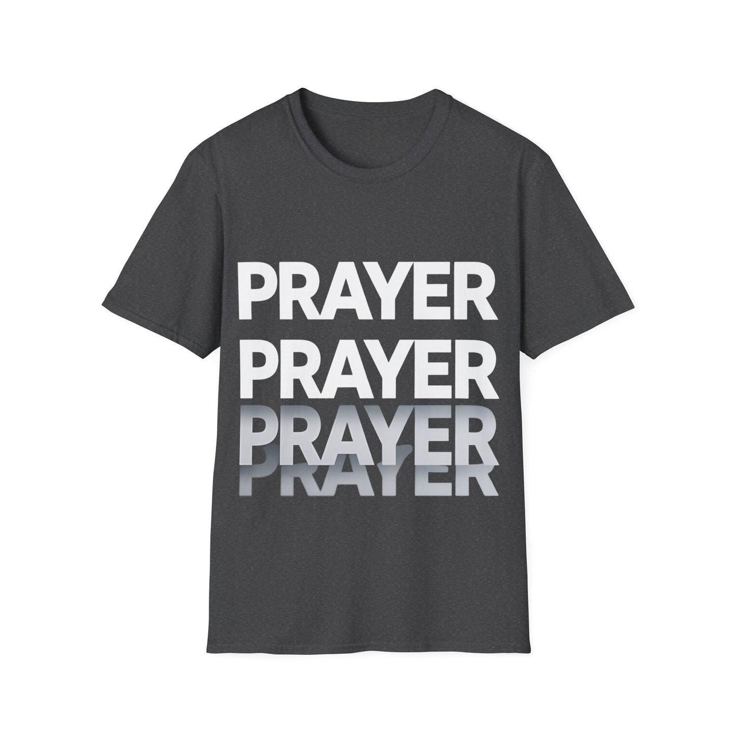 Prayer Repeat T-Shirt | Bold Spiritual Graphic Tee Gift
