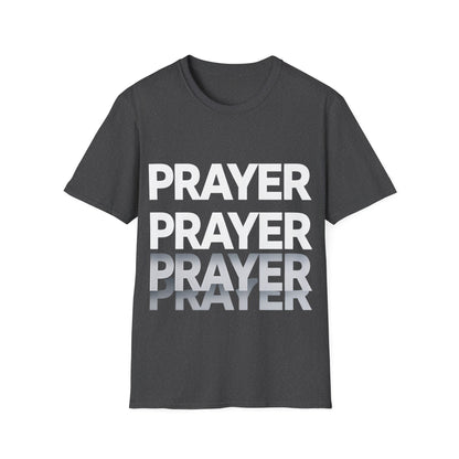 Prayer Repeat T-Shirt | Bold Spiritual Graphic Tee Gift
