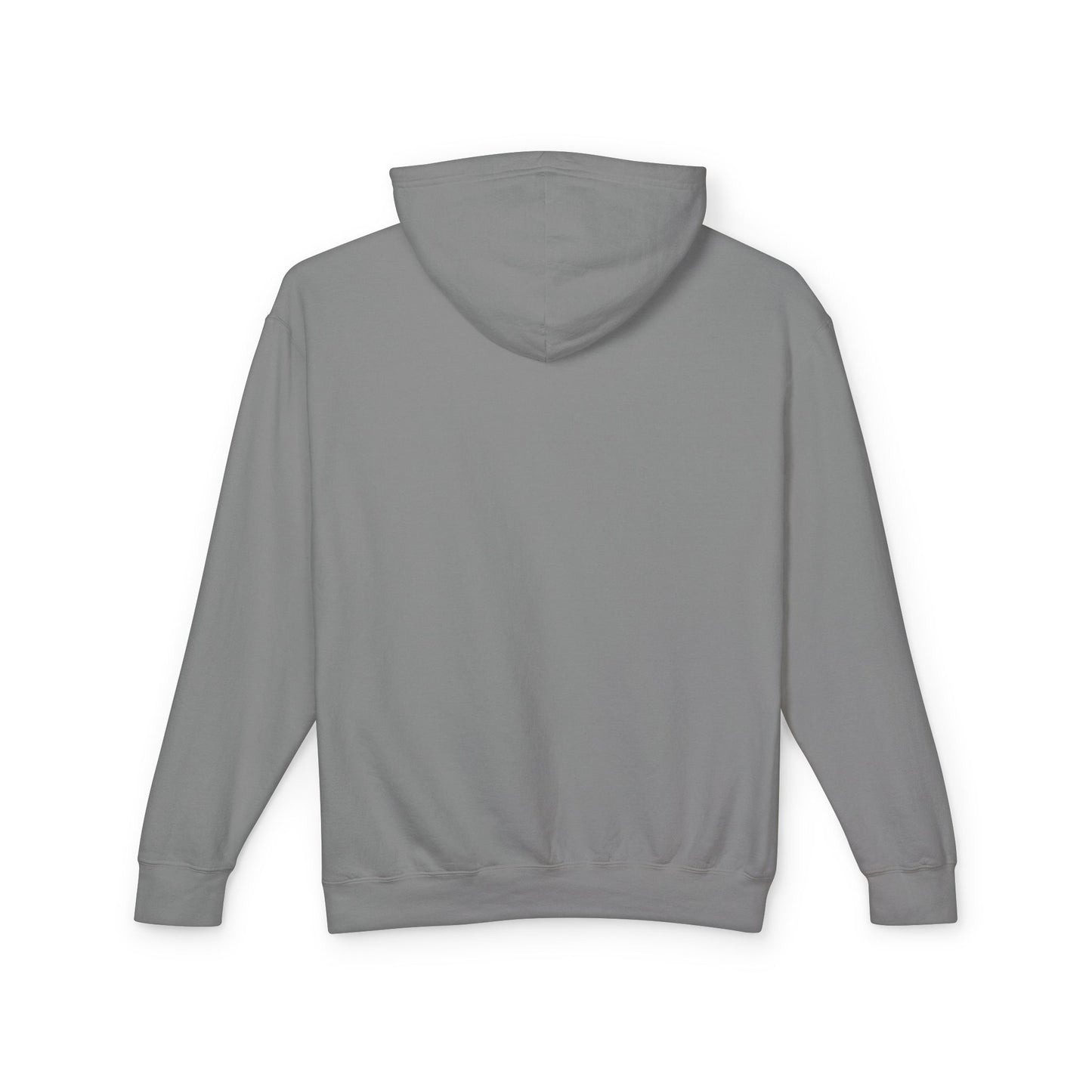 Lightweight Dove-in-Wreath Hoodie — Charcoal Comfort