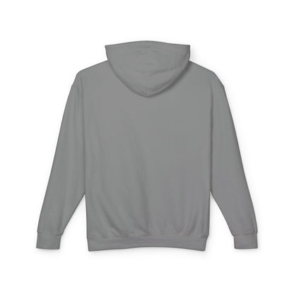 Lightweight Dove-in-Wreath Hoodie — Charcoal Comfort