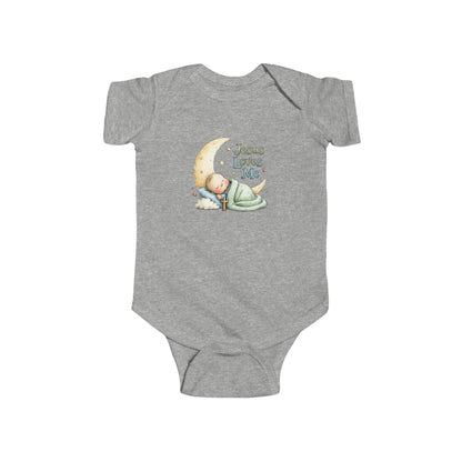 Twinkle Lights Me Baby Bodysuit - Moon & Stars Newborn Onesie