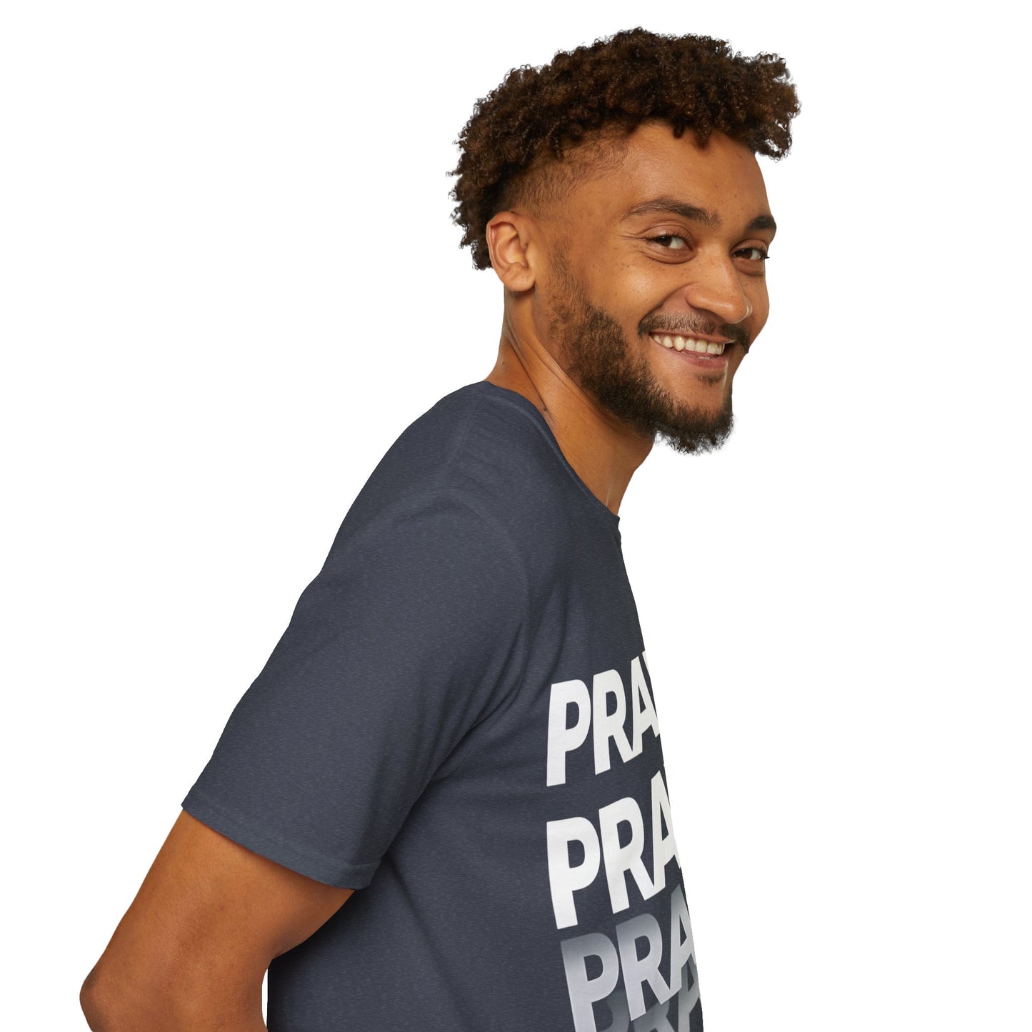 Prayer Repeat T-Shirt | Bold Spiritual Graphic Tee Gift