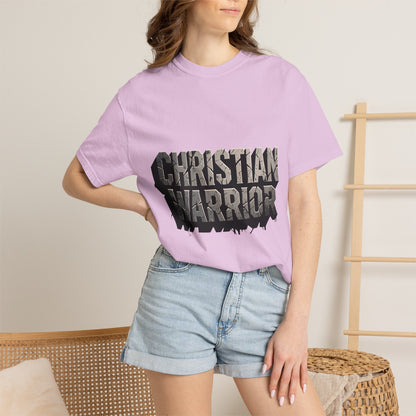 Christian Warrior T-Shirt — Bold Faith Graphic Tee