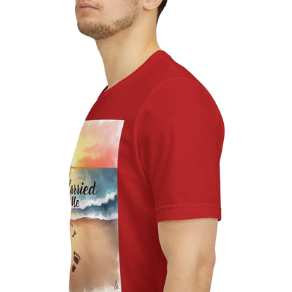 He Carried Me Scripture Tee | Inspirational Christian Faith Shirt