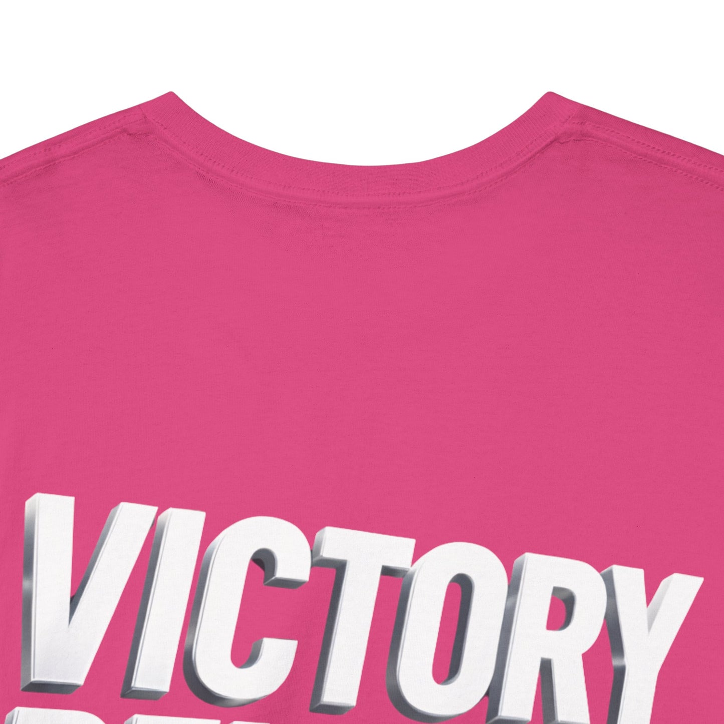 Victory Belongs to Jesus T-Shirt — Heavyweight Christian Faith Tee