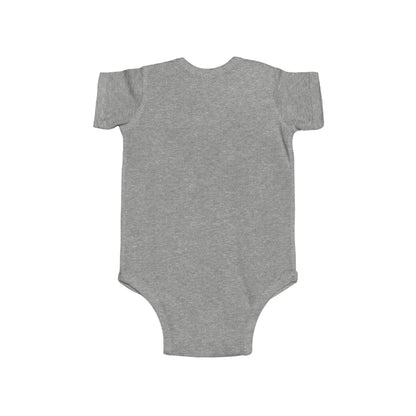 Personalized Infant Bodysuit — "I Am Loved" Bunny Floral Baby Onesie