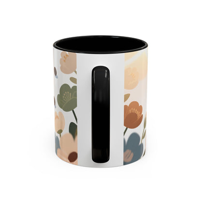 Prayer Then Coffee Mug — Christian Scripture Coffee Cup (1 Thessalonians 5:17) (Multi Color )