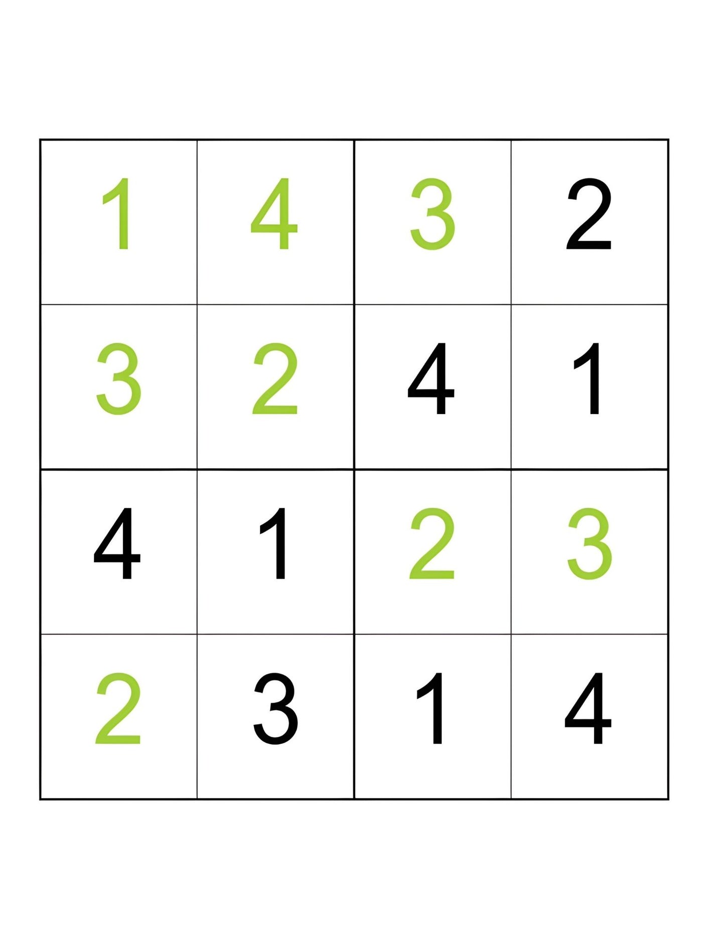 Little Sudoku Learners 4×4 Brain-Boosting Puzzles for Beginners | Ebook Digital Download 8.5 x 11 PDF