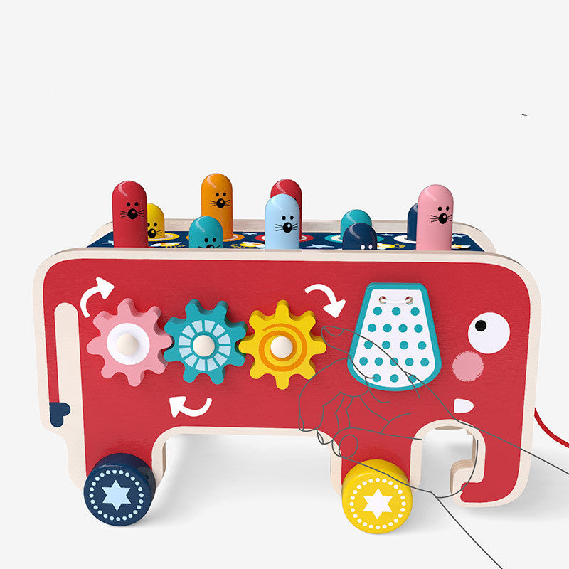 Kids Wooden Pounding Bench Animal Bus Toy 7250a6a9fd6a82498fcf78368515c492