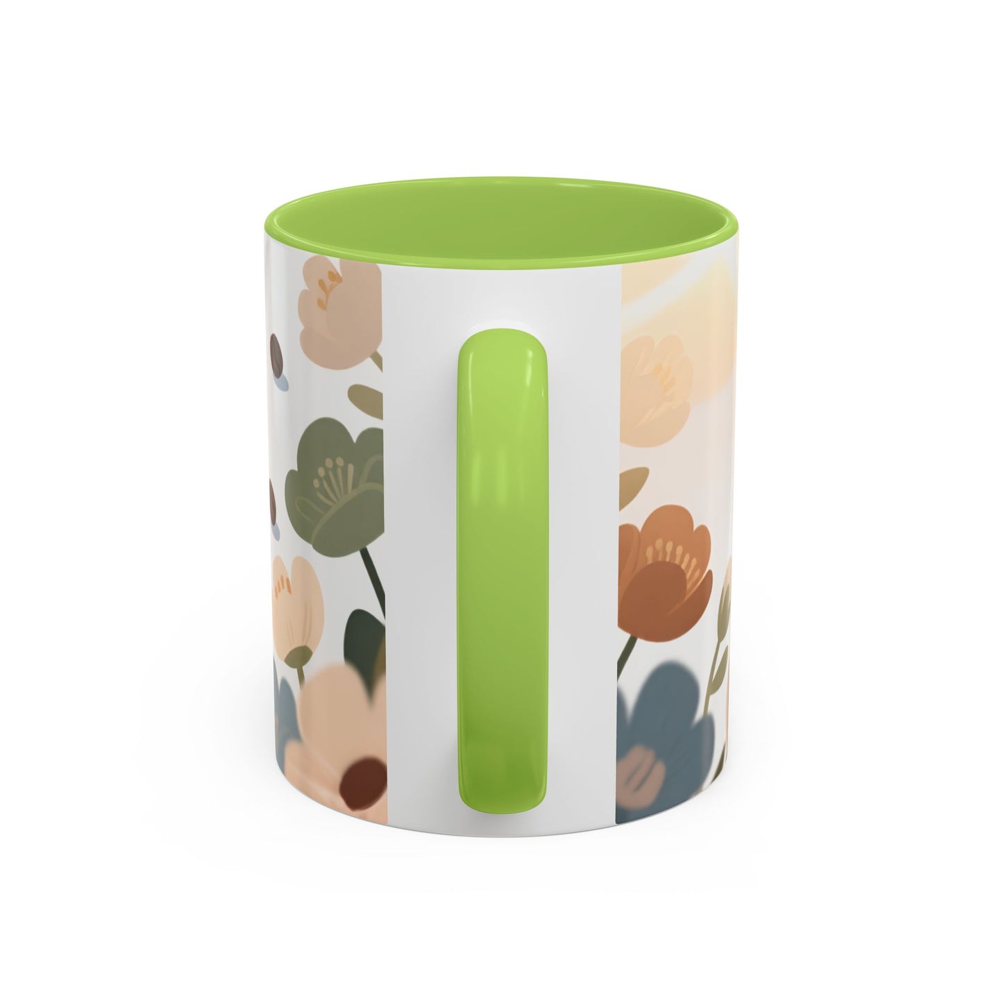 Prayer Then Coffee Mug — Christian Scripture Coffee Cup (1 Thessalonians 5:17) (Multi Color )