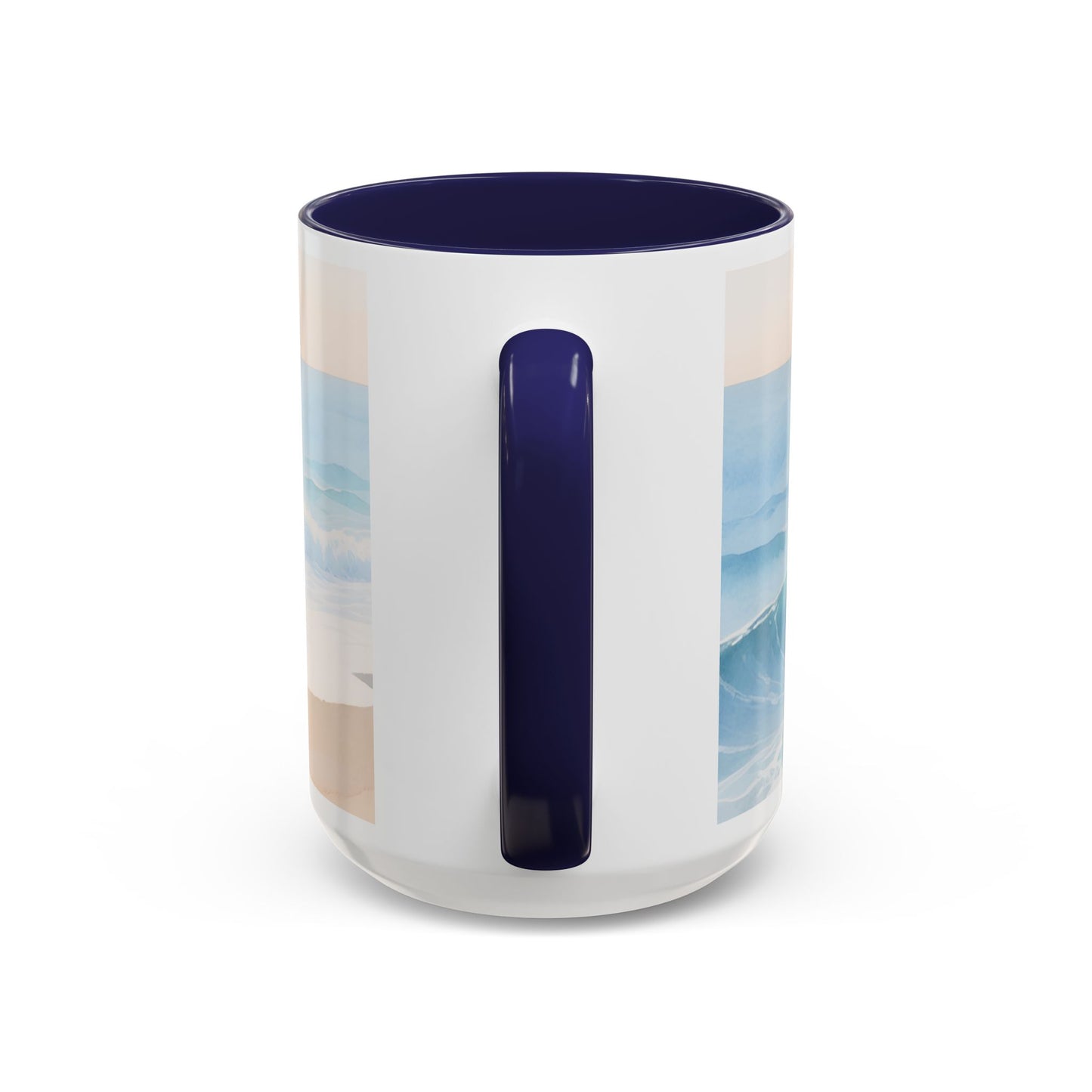Psalm 46:10 Ocean Coffee Mug – "Be Still and Know That I Am God" Inspirational Ceramic