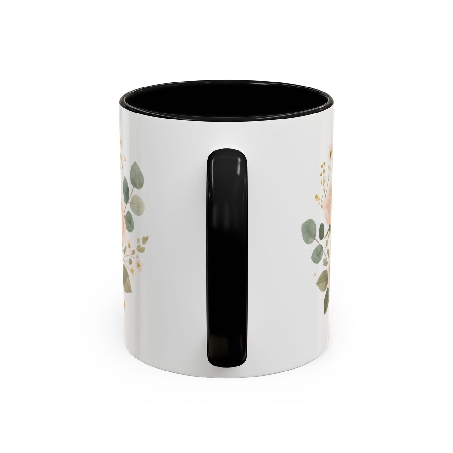 Christian Coffee Mug - "God Says You Are" Floral Inspirational Mug (11/15oz)