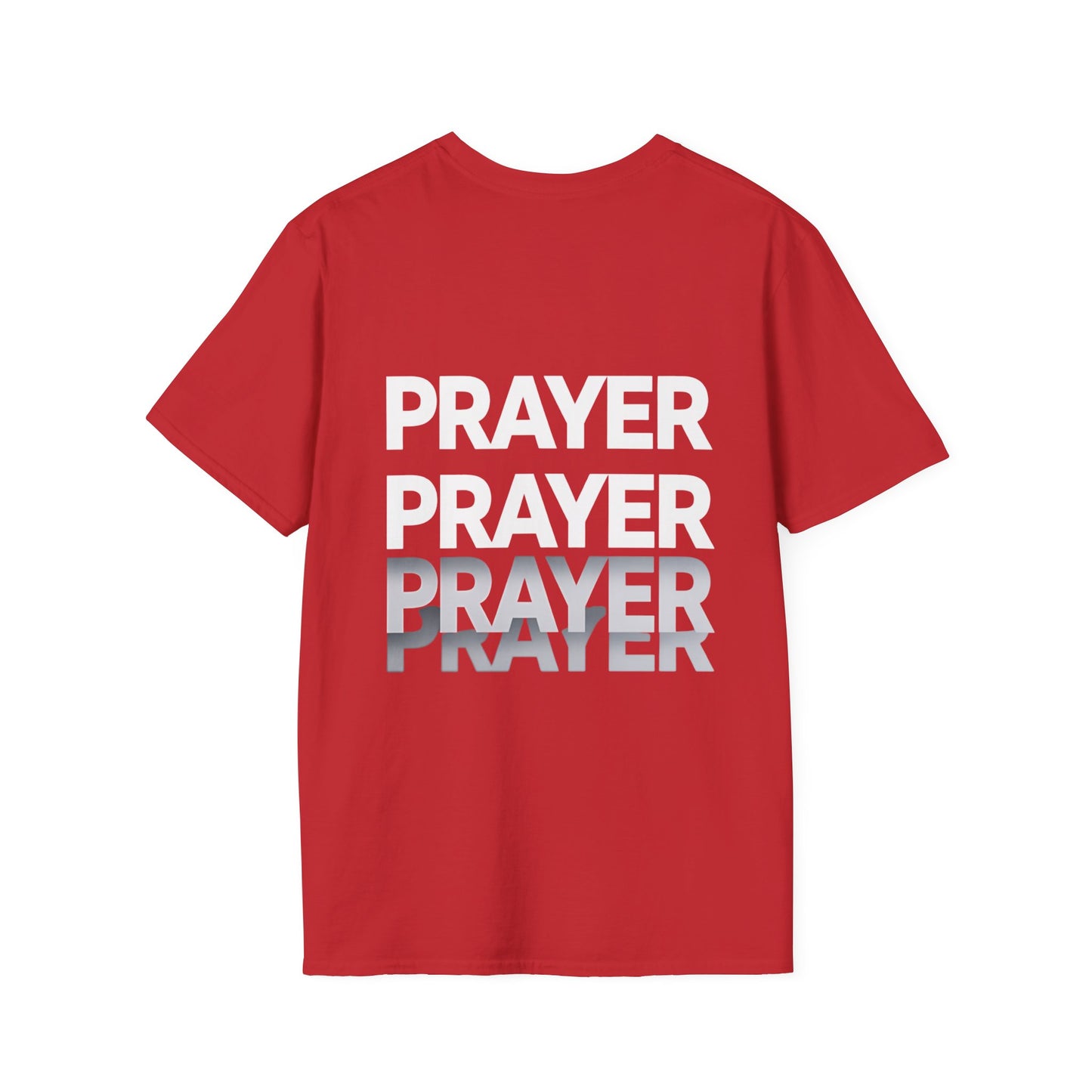 Prayer Repeat T-Shirt | Bold Spiritual Graphic Tee Gift