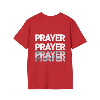 Prayer Repeat T-Shirt | Bold Spiritual Graphic Tee Gift