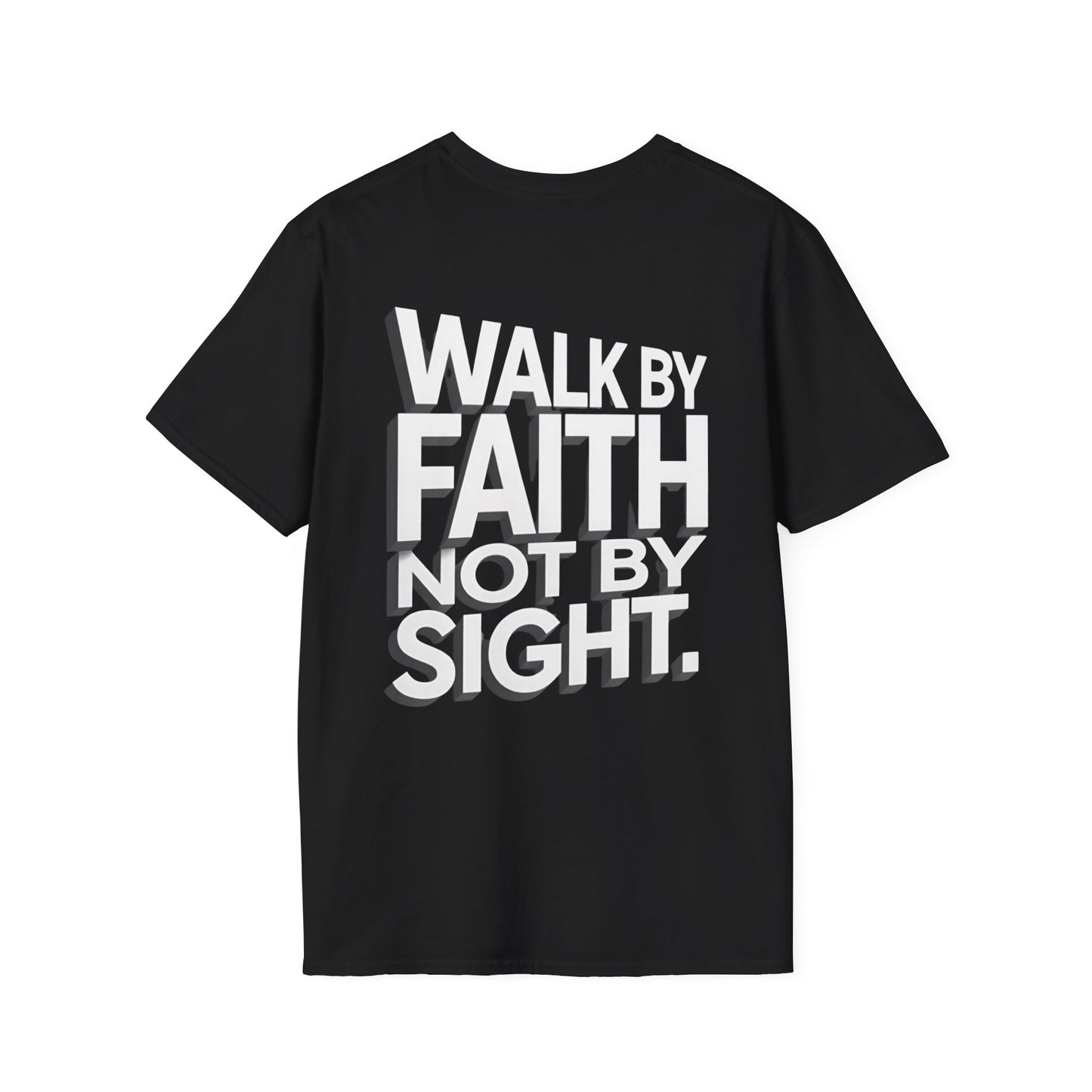 Walk By Faith T-Shirt — Womens/Mens Faith Graphic Tee