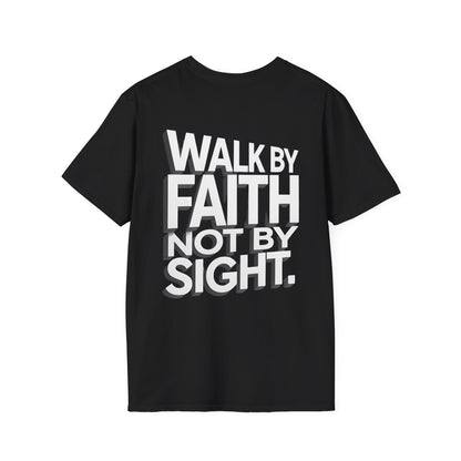 Walk By Faith T-Shirt — Womens/Mens Faith Graphic Tee