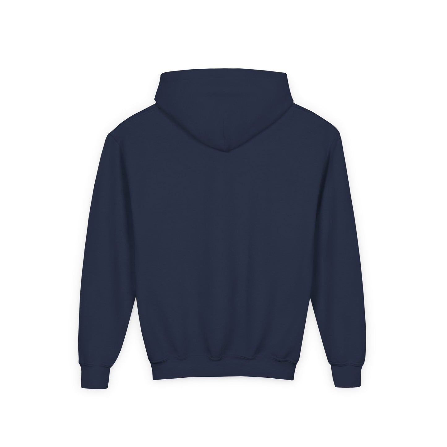 Youth Hoodie — "God Shield" Faith Graphic Pullover