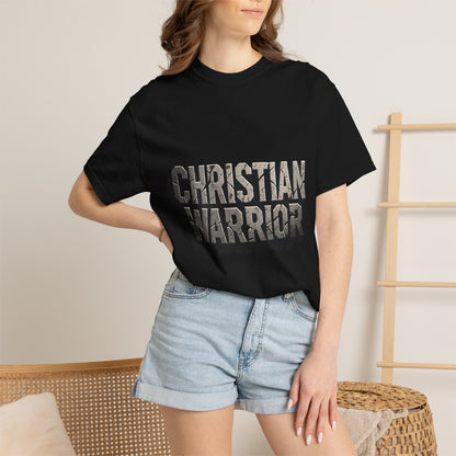Christian Warrior T-Shirt — Bold Faith Graphic Tee