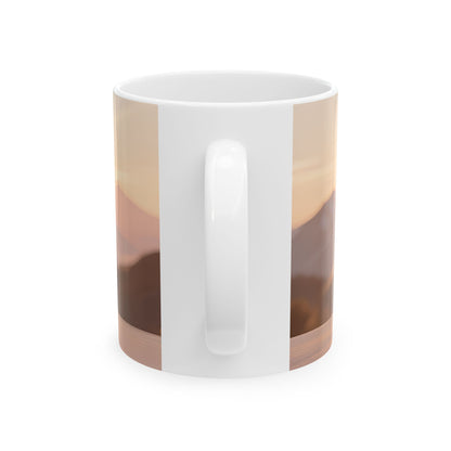 Morning Coffee Jesus Eternal Hope Mug | Christian Sunrise Coffee Cup