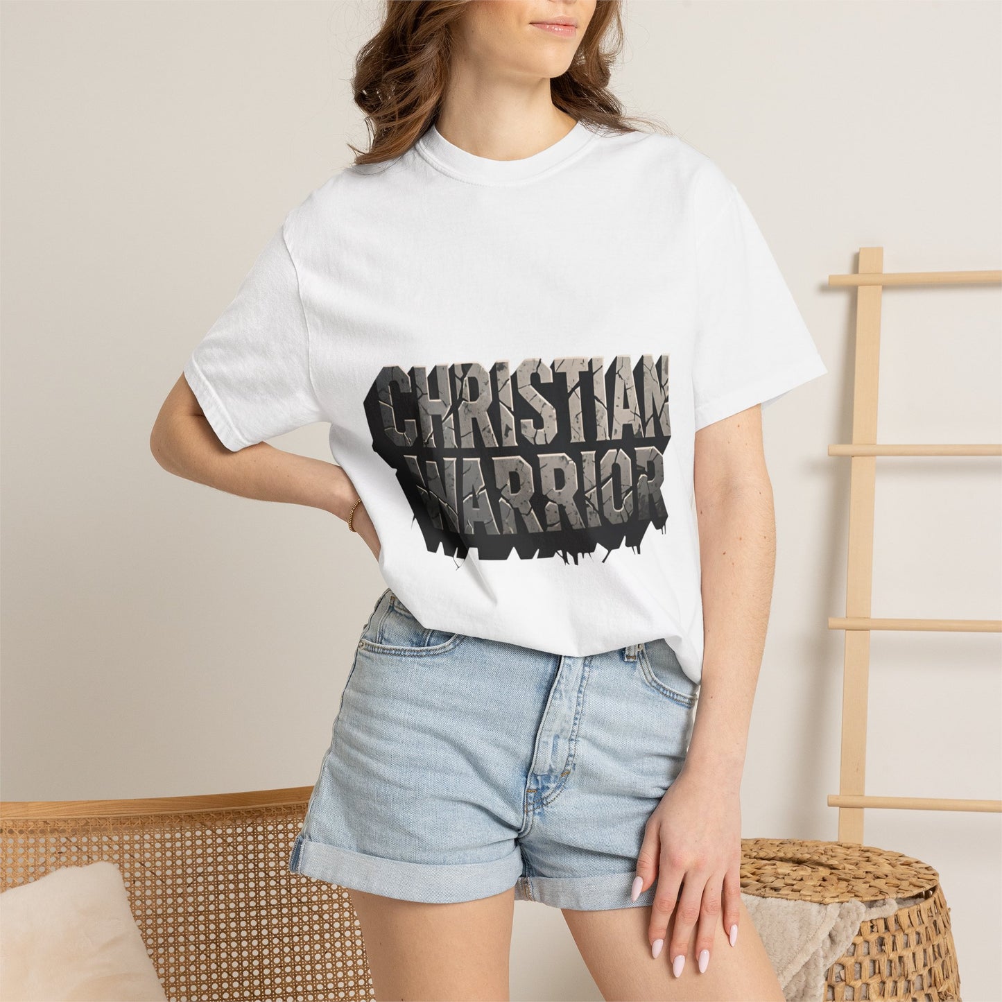 Christian Warrior T-Shirt — Bold Faith Graphic Tee