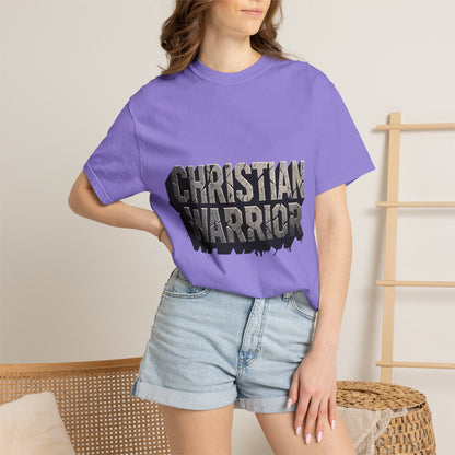 Christian Warrior T-Shirt — Bold Faith Graphic Tee
