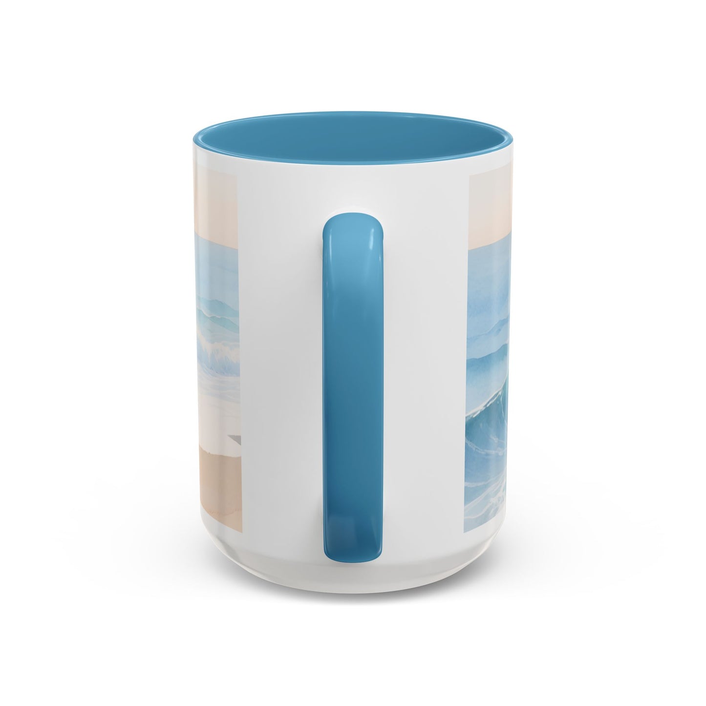 Psalm 46:10 Ocean Coffee Mug – "Be Still and Know That I Am God" Inspirational Ceramic