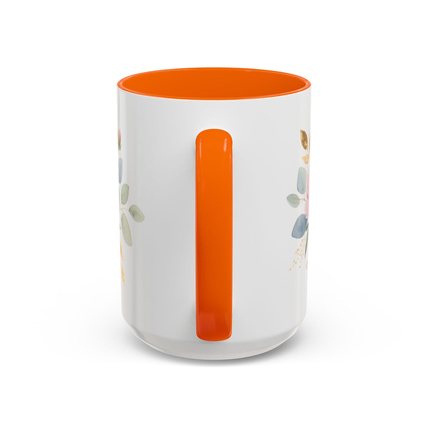 Grace Upon Grace Floral Coffee Mug — John 1:16 Scripture Accent Mug