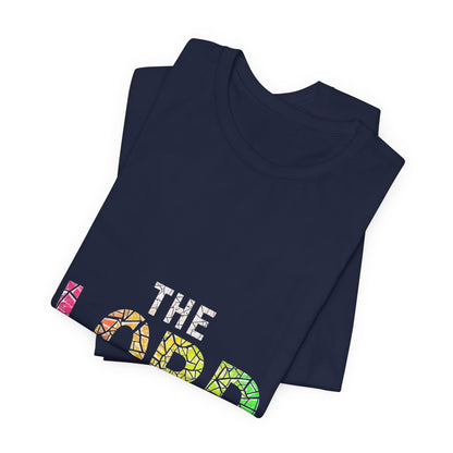 The LORD multicolor mosaic Tee | T-Shirt, Christian faith typography