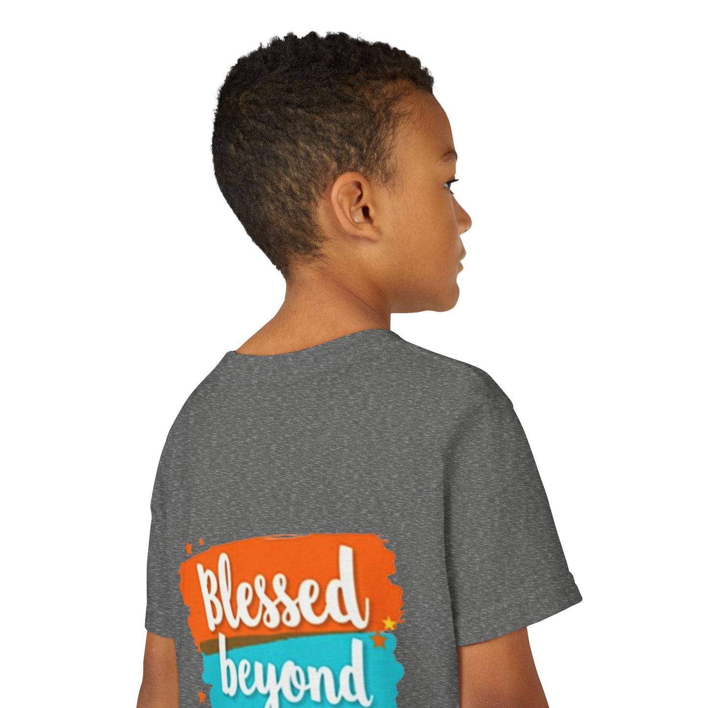 Blessed Beyond Measure Youth Tee | Inspirational Kids Shirt, Faith Design