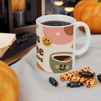 Jesus and Coffee Keep Me Going Mug | Christian Coffee Cup