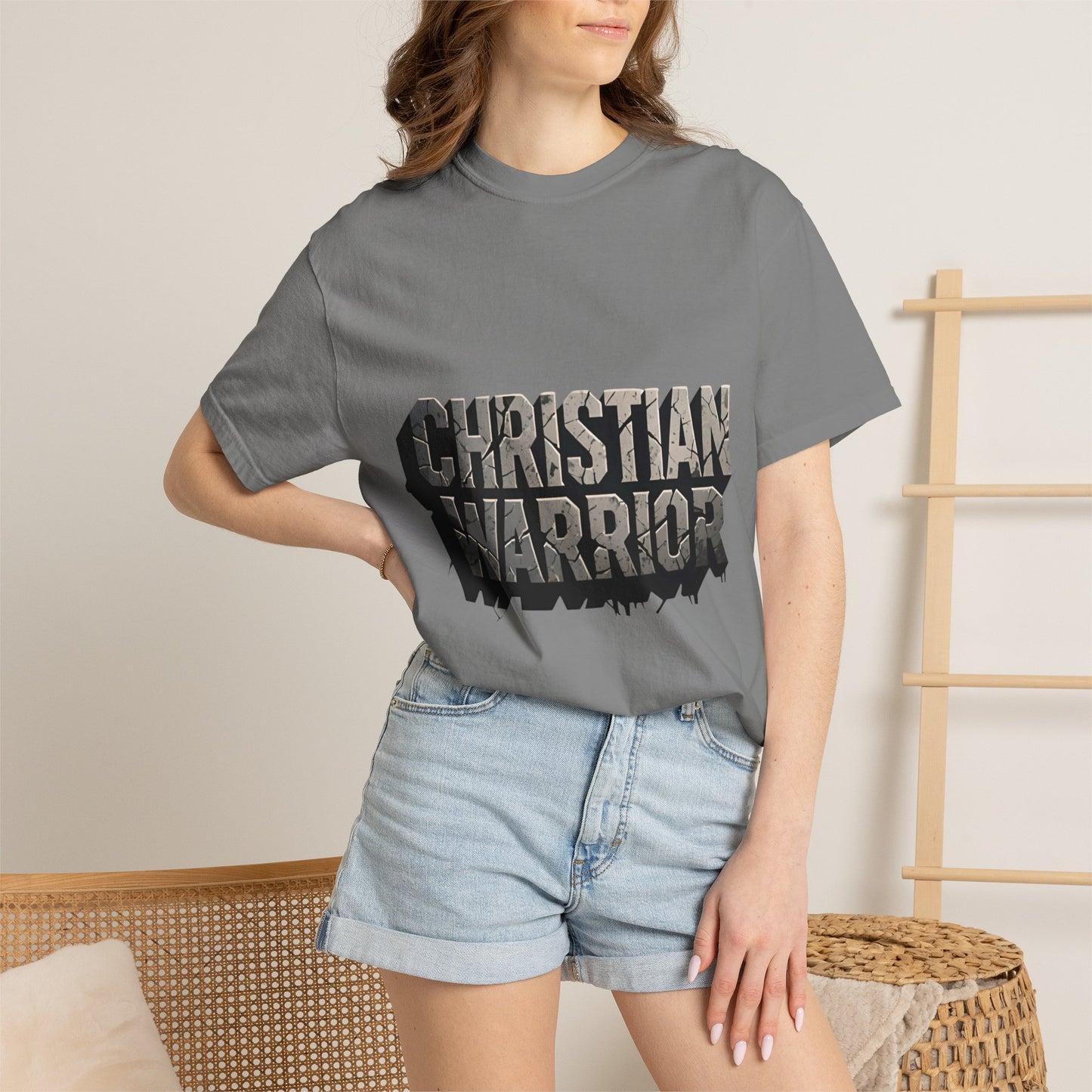 Christian Warrior T-Shirt — Bold Faith Graphic Tee