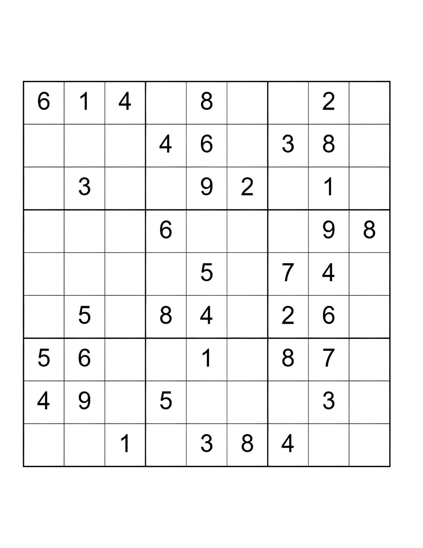 Medium Sudoku Challenge 9×9 Puzzles for Growing Skills | Ebook Digital Download 8.5 x 11 PDF