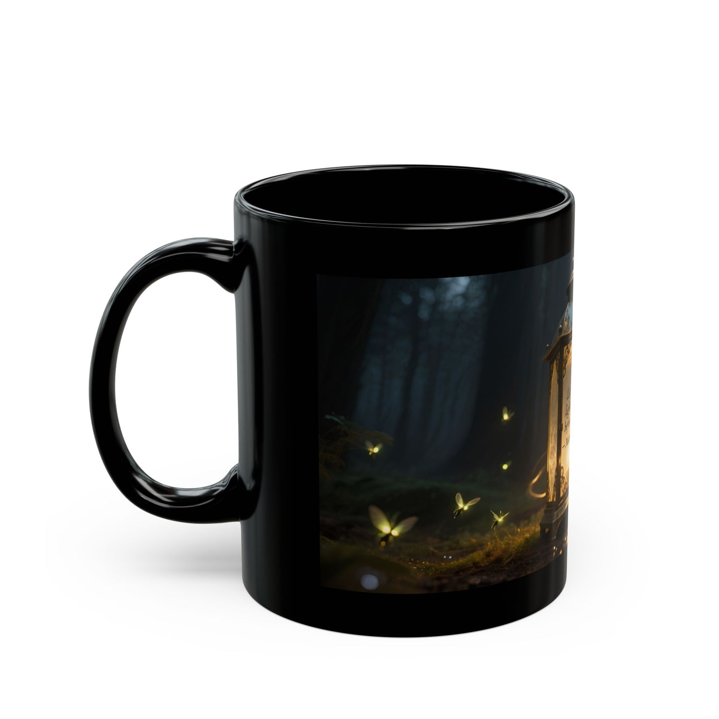 Lantern and Bird Illustration Mug | Inspirational Scripture Verse Coffee Cup